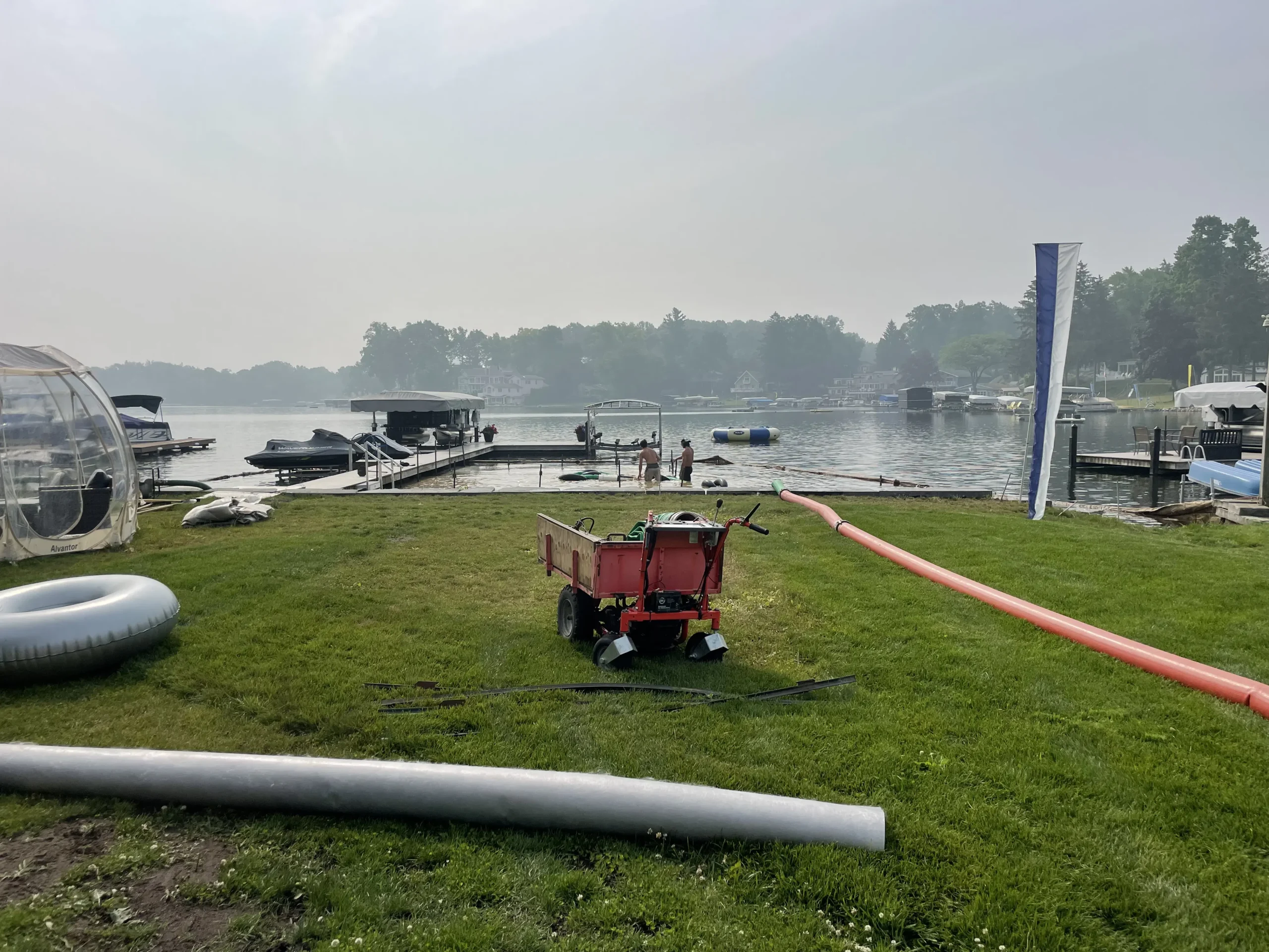 An Enchanting Transformation: Beach Sanding & Shoreline Beach in a Day on Magician Lake