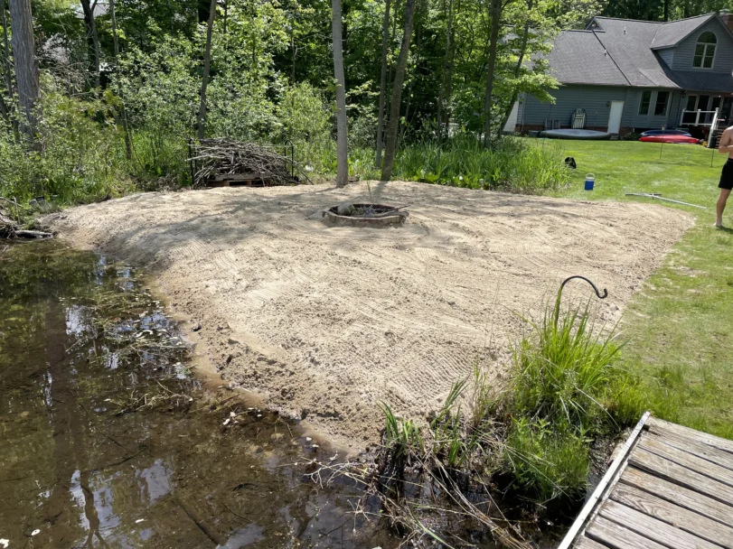 Creating a Lakeside Dream: The Little Walters Lake Wedding Beach Project