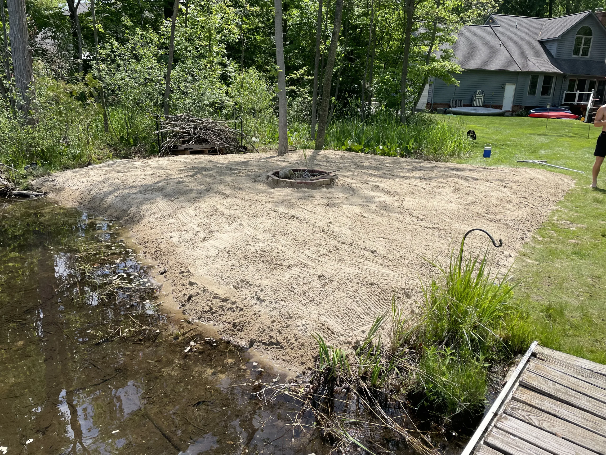 Creating a Lakeside Dream: The Little Walters Lake Wedding Beach Project