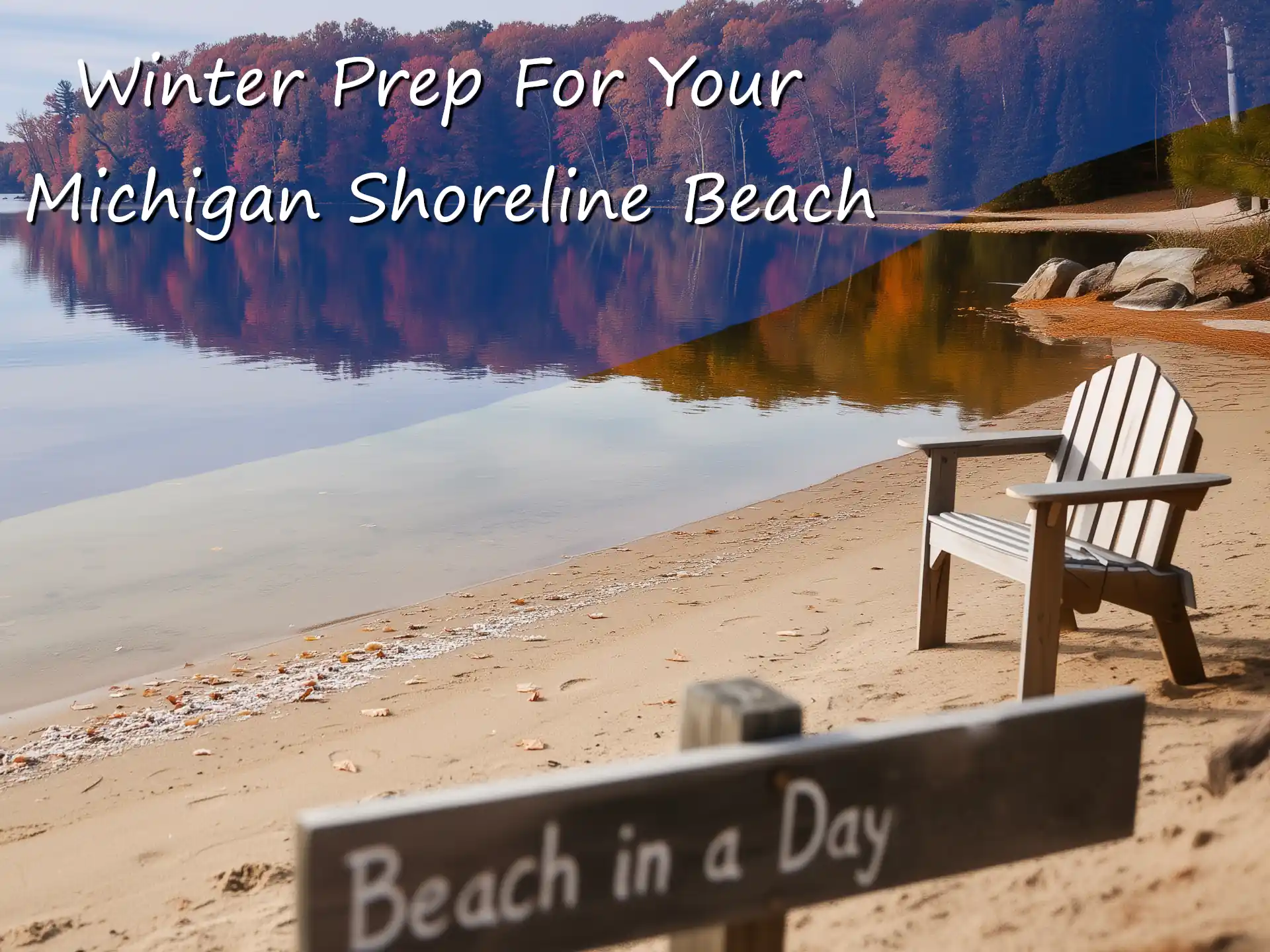 Winter Prep for Your Michigan Shoreline Beach: Protecting Against Ice Damage